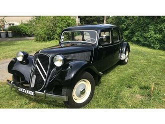 1954 citroen traction avant noir manuel, 3 vitesses condu...