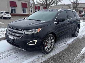 ford edge * titanium * carfax *