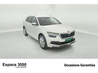 skoda kamiq 2023 - blanc métallisée - kamiq 1.0 tsi evo 110 ch bvm6