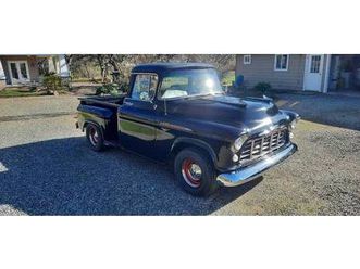 1956 chevy step side 3100 pick up truck big window