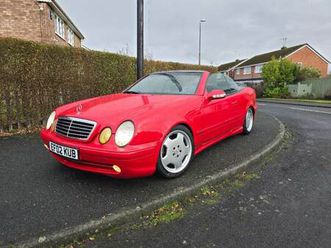 2002 w208 mercedes-benz clk200 elegance kompressor auto convertible
