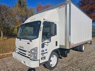 2020 isuzu npr xd 20 box truck + walkramp low miles !!!!