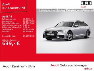 audi a6 50tdi quattro s-line black ahk 360° matrix