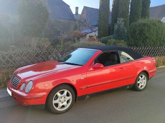 208 mercedes clk 200 sport, magmarot, klima, rostfrei 2.hd.