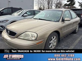 used 2000 mercury sable ls premium