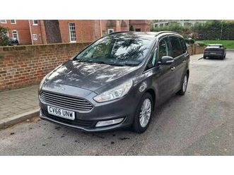 2016 ford galaxy 2.0 zetec duratorq diesel manual [euro 6] long mot fully serviced *7 seats*