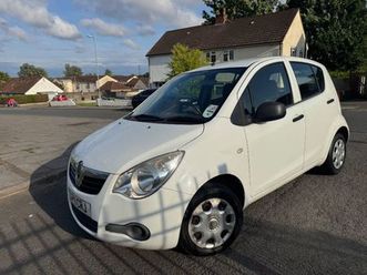 2011 vauxhall, agila, hatchback manual, 996 (cc), 5 doors