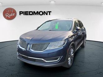used 2017 lincoln mkx reserve