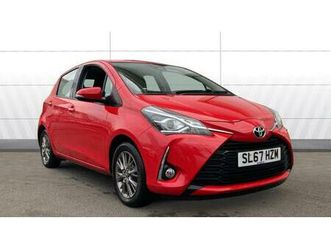 2017 toyota yaris 1.5 vvt-i icon 5dr petrol hatchback hatchback petrol manual