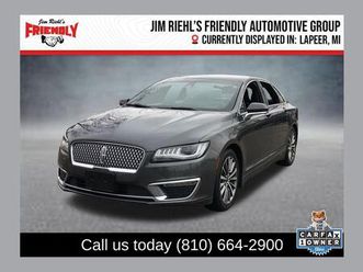 used 2018 lincoln mkz select