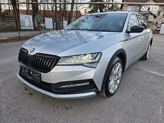škoda superb 2.0 tdi scout combi dsg 4x4 147 kw black edition