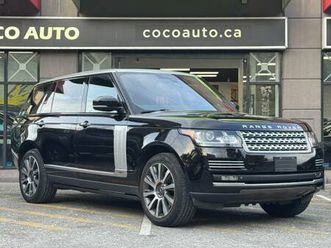 2014 land rover range rover autobiography lwb 4 seats | no accident |