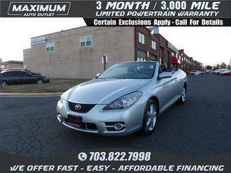 used 2008 toyota camry solara sle