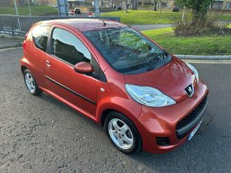 2009 peugeot 107 1.0 verve 3dr hatchback petrol manual