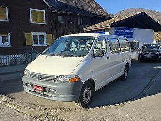 toyota hiace lang version 6 plätzer canton saint-gall - tutti.ch