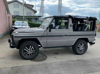 mercedes-benz h-zulassung g 250 gd cabrio 4x4