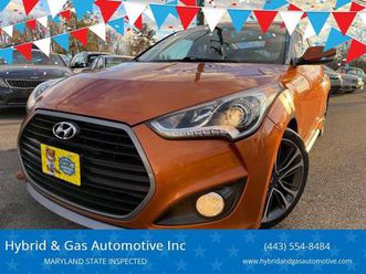 used 2016 hyundai veloster turbo
