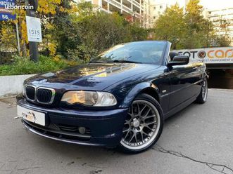 bmw serie 3 cabriolet (e46) 330ci 231ch
