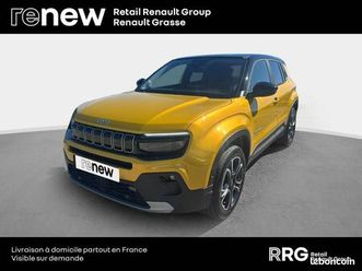 jeep avenger 1.2 turbo t3 100 ch e hybrid bvr6