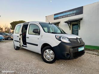 renault kangoo z.e maxi 5 places grand confort 33 kwh autonomie 200 kms achat intégral