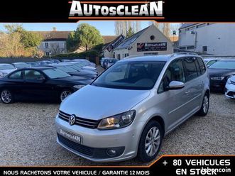 volkswagen touran 1.6 tdi 105ch fap carat