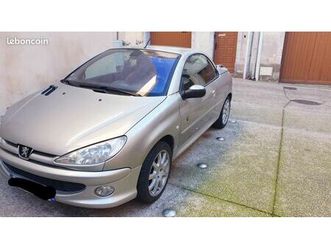 peugeot 206 cc roland garros 2.0 16v 138 ch