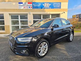 audi q3 1.4 tfsi 150ch urban sport s tronic 6 (213e/mois) - sieges chauffants - xenons