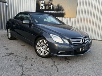 mercedes classe e cabriolet 350 cdi executive be ba