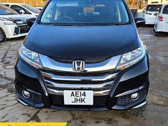 honda odyssey absolute edition-2.4l petrol-automatic-7 seats family car-ulez/caz pass-free 24months warranty & 12months aa break