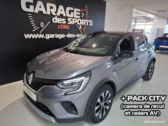 renault captur tce 100 gpl evolution + pack city (caméra de recul et radars av)