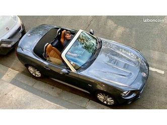 fiat 124 spider lusso plus 140ch cuir marron