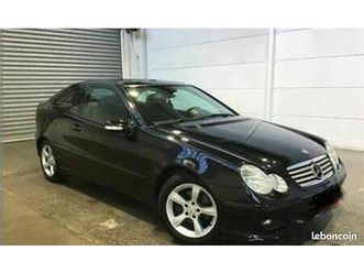 mercedes c180 kompressor coupe sport