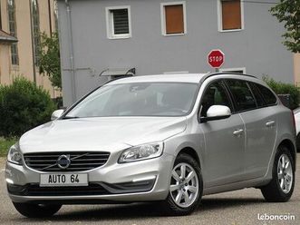 volvo v60 2.0d 120cv gps/siège chauf/2018/cuir/140000km