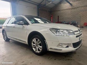 citroën c5 cross tourer 1.6 e-hdi 114 cv boîte automatique, année 04/[coordonnées masquées] kilomètres, gps, semi-cuir , clim, régulateur , jantes , tout panora