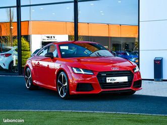 audi tts 2.0 tfsi 310 ch quattro rouge tango virtual cockpit magnetic ride matrix beam hifi b&o cuir nappa elect chauff ja 19p blade design