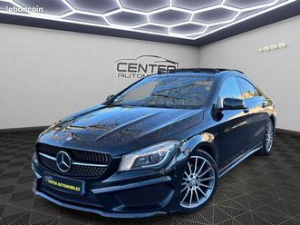 mercedes cla fascination pack amg 220 cdi 7g-dct 170cv { toit ouvrant - siege electrique/chauffant- son harman kardon}