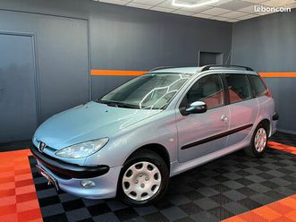 peugeot 206 sw 1.4 i 16v 90cv x-line clim ( garantie & révisée ◊ )