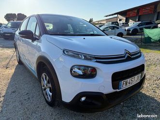 citroen c3 1.5 blue hdi 100 ch génération 3 société garantie 12 mois 80000km