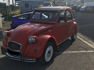 citroën 2cv 2cv4 1976 rouge