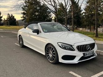 mercedes classe c cabriolet 220 d 9g-tronic sportline fascination /système audio premium burmester, sièges et appui tête chauffants et ventilés..
