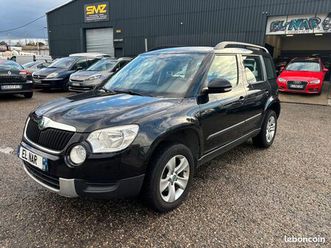 skoda yeti 2.0l tdi 140cv 4x4. garantie 12 mois