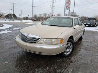 used 2000 lincoln continental base 4dr sedan