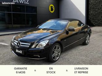 mercedes classe e benz cabriolet 250 executive amg