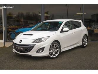 mazda 3 mps 2.3 mzr turbo 260 cv - phase 2 - 2eme main origine france - 73.000kms - sieges chauffants