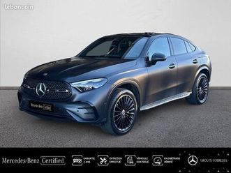 mercedes-benz glc coupé 400 e hybrid 252+136ch amg line 4matic 9g-tronic