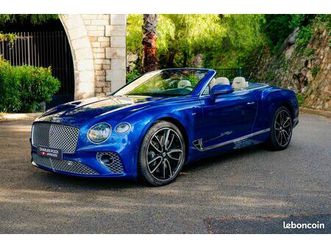 bentley continental gtc v8 4.0 - 550 ch bva