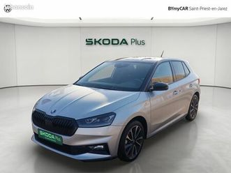skoda fabia 1.0 tsi 95 ch evo 2 bvm5 monte-carlo