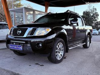 nissan navara pickup double cabine phase 2 v6 3,0 dci 230ch premium 4x4 bva noir
