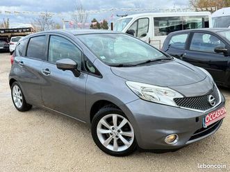 nissan note 1.5 dci 90 acenta connect gps + camera + cuir