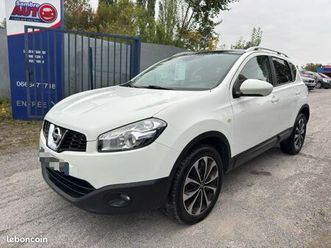 magnifique nissan qashqai +2 en 1,6 120 cv / gps / toit panoramique